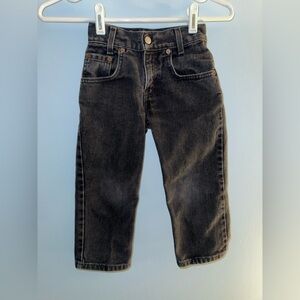 Black Denim Vintage Levi jeans